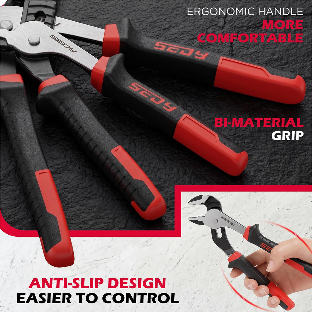Groove Joint Pliers Set