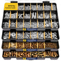 Bonost 3010pcs Nuts and Bolts Kit with Grade 8.8 Metric Hex Bolts, 4 Trays