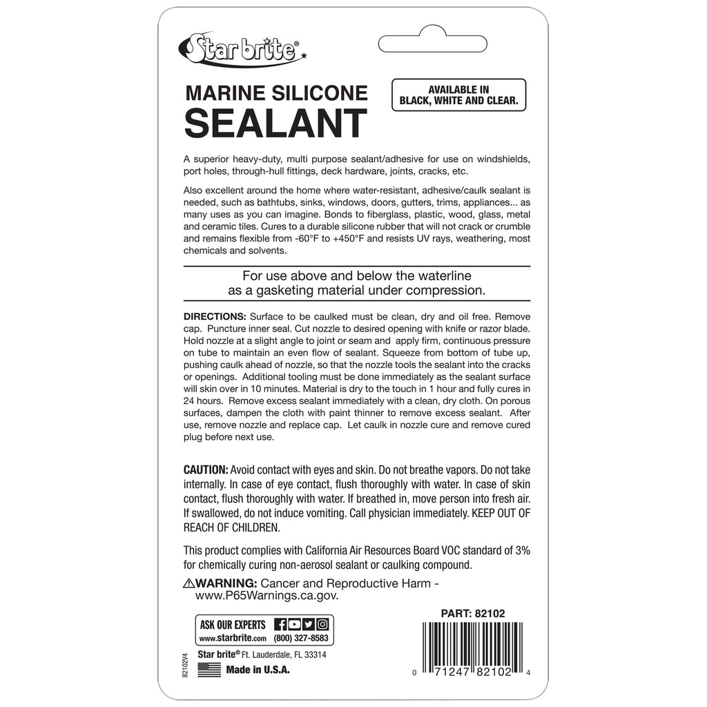 Star Brite Silicone Sealant