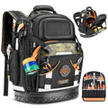 Tool Backpack Bag, Electrician Tool Bag 78-Pockets & Loops Tools Bag HVAC Tool Bags for Men, Heavy Duty Storage Construction tools Backpack
